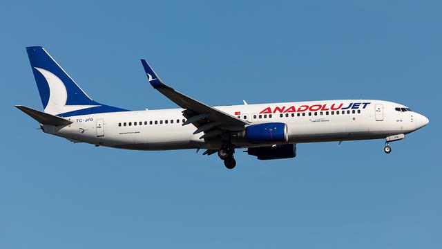 TC-JFD:Boeing 737-800:Turkish Airlines